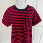 Evereve  Braxton Striped T-Shirt Dress size Medium Photo 2