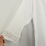White Crochet Trim Cover Up | SZ 1x Photo 5
