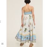 NWOT Alemais Blue and Cream Shell Print Dress Size 6 Photo 2