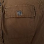 Aether Amelia Military Jacket Brown Utility Moto Field Coat Size 1 Green Photo 4