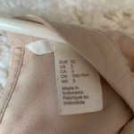 H&M Beige Ruffle Long Sleeve Blouse Photo 5