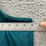 Old Navy Sleeveless V Neck Satin Shift Dress Dark Teal Knee Length Women's XXL Photo 5