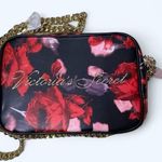 Victoria's Secret NWT Floral Gold Chain CrossbodyBag Photo 0