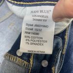 Judy Blue  high rise‎ button fly skinny fit jeans, size 15/32 Photo 7
