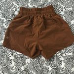 Lululemon  Athletica Brown Athletic Shorts l NWOT Photo 2