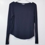 Vince Boat Neck Black Blouse Photo 0