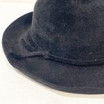 Helen Kaminski Felt Fedora Hat Black Skinny Bow Sydney Australia Photo 2
