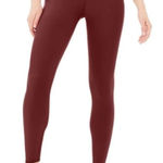 Alo Yoga New! High-Waist Airlift Legging in Cranberry Sz XXS $128 Photo 0