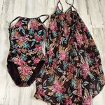Into the Bleu Swimsuit and matching coverup size 10 NWT Brown Photo 1