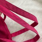 Victoria's Secret Victoria’s Secret Pink Red Metallic Large Tote Photo 6