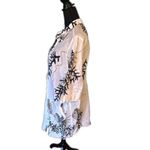 White Shirt Dress Fish Club Z Collection Button Photo 2