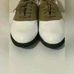 FootJoy  Golf Shoes Womens 10M Cleats Green Joy Vintage Retro Golfing Classic Photo 3