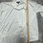 Cable & Gauge Women’s  Long Sleeve White Blouse Size Medium  Photo 3
