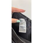 Old Navy  Jeans Womens 8 Black High-Rise Slouchy Taper Distressed Raw Hem Photo 4