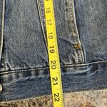 Forever 21  Blue Jean Jacket Racing Stripes Medium Photo 6