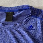 Adidas  Blue Women’s Short Sleeve Workout Top Photo 1