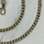 Gold Tone Skinny Chain Link Purse Handbag Replacement Strap 48" ✨ Photo 5