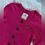 Hollister  hot pink cardigan Photo 2