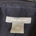 Ann Taylor  Women’s Knit Navy Blue 2-Button Career Office Blazer Photo 8