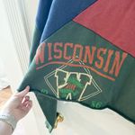 Urban Outfitters NWT UO Collegiate Colorblock Cropped Sweatshirt SMALL Photo 7