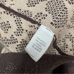 J.Jill Brown Cream Merino Wool Alpaca Blend Long Sleeve Sweater Small Top Knit Photo 5