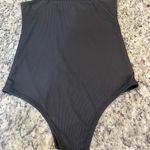 Elegant Black Bodysuit for Women Gray Size L Photo 4
