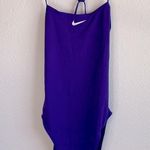 Nike One Piece Swimsuit Royal Purple Size 12 Photo 2