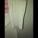 Griffen 100% Cashmere Light Green Cable Knit Sweater Size Small Photo 5