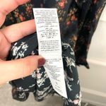 NWT Doen Iveline Dress in Fleur du Palais Long Sleeve Floral Size XXL Black Photo 7