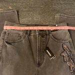 EXPRESS Nwt Super High Waist Beaded Side Slim Jeans, Size 6 Photo 7