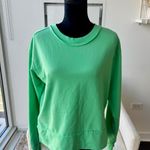 Z By Zella Neon Green Power Fleece Pullover Sweatshirt Size Medium NEW Photo 0