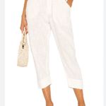Free People  Paradise Linen High Waist Cropped Pants Size Small Photo 0
