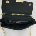 Forever 21 Faux Leather Black Chain Strap Clutch Photo 6