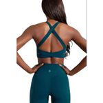 Buffbunny  Secret Garden Dark Teal Alpha Sports Bra Photo 2