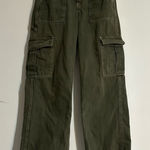 BDG  Urban Outfitters Green Cargo Patch Pocket Straight Leg Utility Pants Size 26 Photo 0