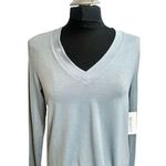 Marika blue gray open back yoga long sleeve sz S NWT Photo 0