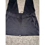 LIVE THE PROCESS PONTE SATIN STRIPE JOGGER PANT LUXURY LOUNGE PANTS EUC SIZE MED Black Photo 2