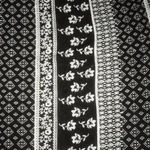 Rue 21 crocheted lace back muscle tank floral and striped print flowy NEW size S Photo 3