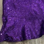 Gunne Sax Vintage  by Jessica McClintock purple sparkle Dress 3/4 Photo 3