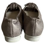The Flexx Shoes Womens 8 Brown Shimmer Boco Loco Gold Ballet Flat Pom Pom Casual Photo 3