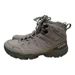 NEW Oboz Sawtooth X Mid Rockfall Leather Waterproof Hiking Boots Size 9.5 Gray Photo 2