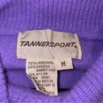 Vintage Tannersport Lavender Sweater Women M Wool Angora Basic Preppy Office Purple Size M Photo 3