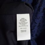 Eliza J Eliza J Navy High Neck Lace Sheath Dress Photo 8