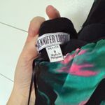 Jennifer Lopez  Women’s 8 Petite Tropical Maxi Floral Halter Dress Long Photo 2