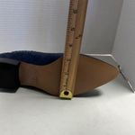 BETTY Navy Blue Suede Studded Ankle Boots Pointed Toe Zipper Closure Size 6M Photo 6