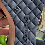 Aubrey Brooke Women's Perforated Ankle Strappy Wedge Sandals Black Size 8.5 Photo 12