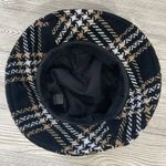David & Young  Plaid Wool Blend Hat Photo 2