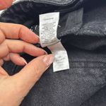 BP Black Ripped High Waist Women's Denim Mom Shorts Size 28 Photo 7