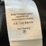 DKNY  Black Textured sleeveless logo Dress Photo 6