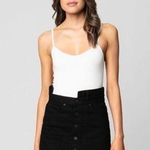 BLANK NYC | Night Troll Black Raw Hem Mini Skirt Photo 0